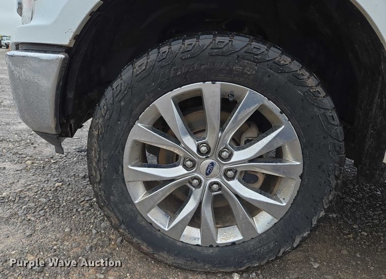 image for item EU3634 2019 Ford F150 XLT SuperCrew pickup truck