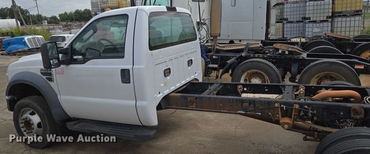 image for item EU3645 2008 Ford F450 Super Duty truck cab and chassis