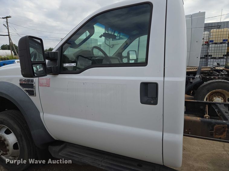image for item EU3645 2008 Ford F450 Super Duty truck cab and chassis