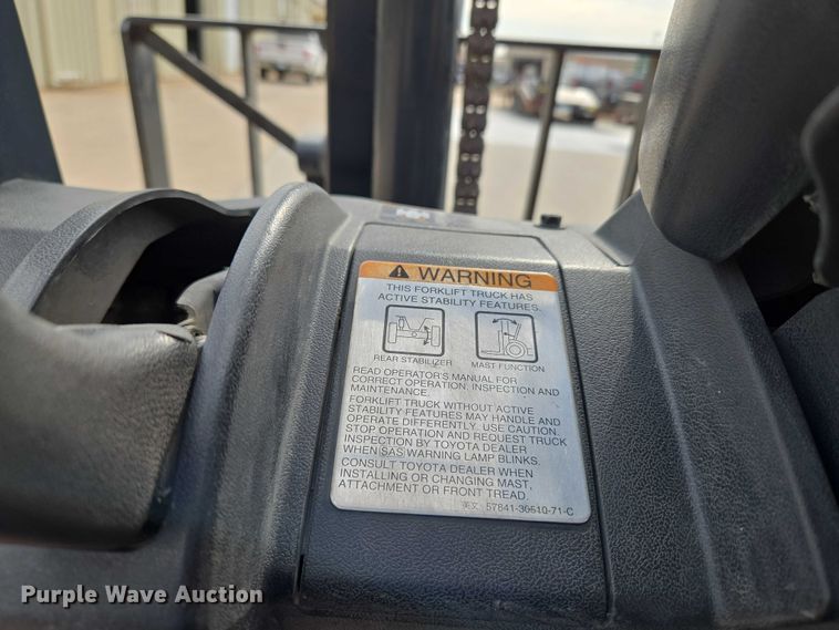 image for item EU3696 Toyota 7FDU35 forklift