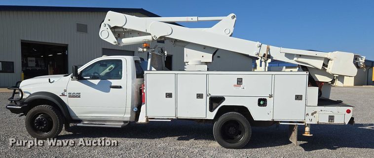 image for item EU3700 2016 RAM 5500 bucket truck
