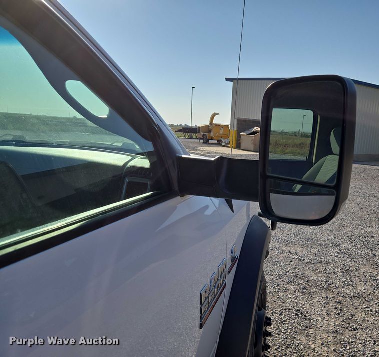 image for item EU3700 2016 RAM 5500 bucket truck