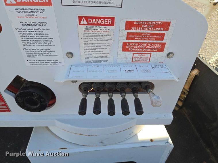 image for item EU3700 2016 RAM 5500 bucket truck