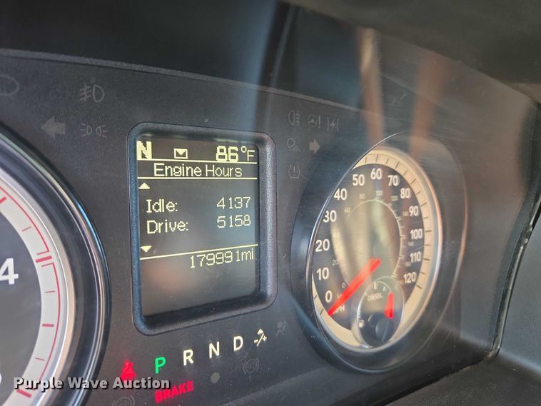 image for item EU3700 2016 RAM 5500 bucket truck