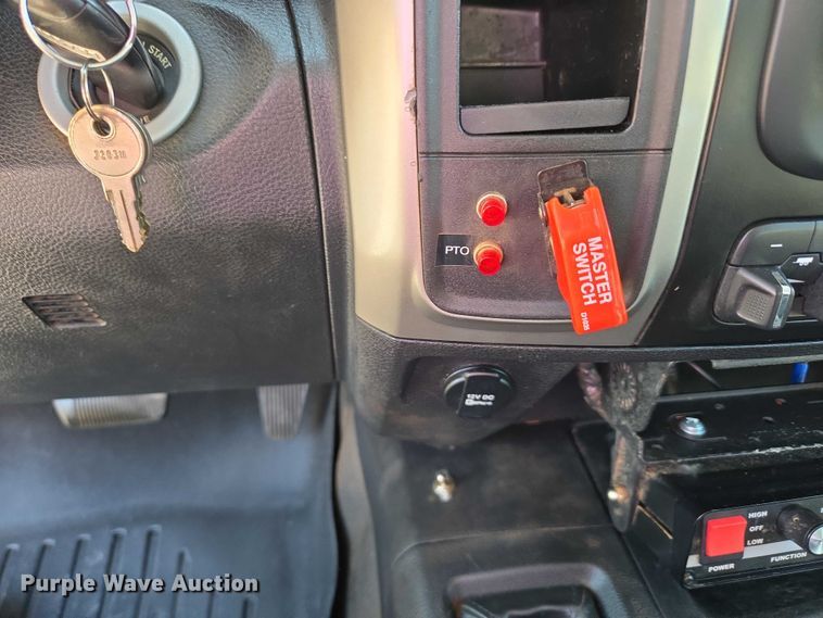 image for item EU3700 2016 RAM 5500 bucket truck