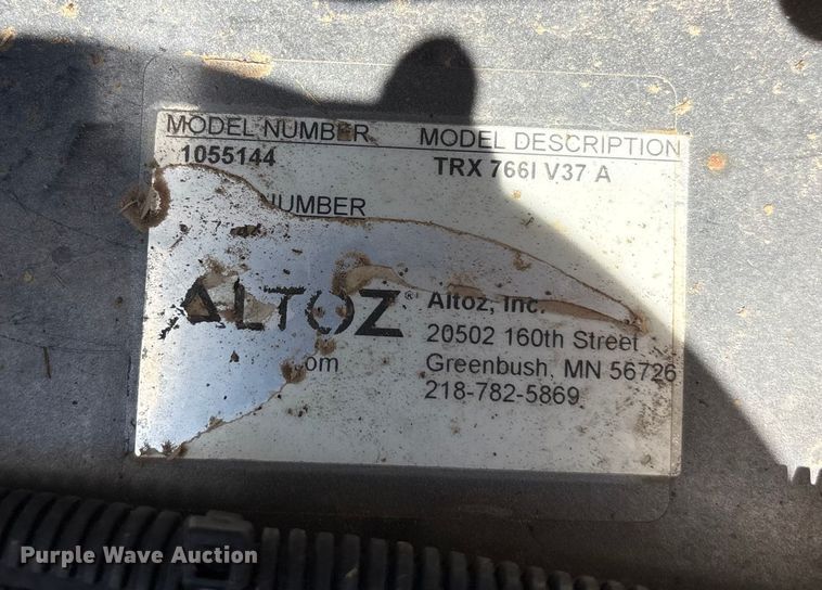 image for item EU4624 Altoz TRX 766i ZTR lawn mower