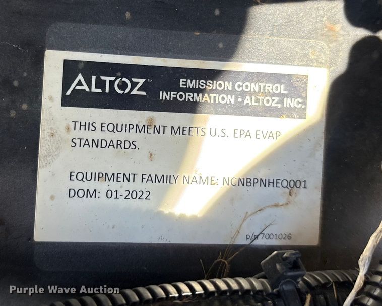 image for item EU4624 Altoz TRX 766i ZTR lawn mower