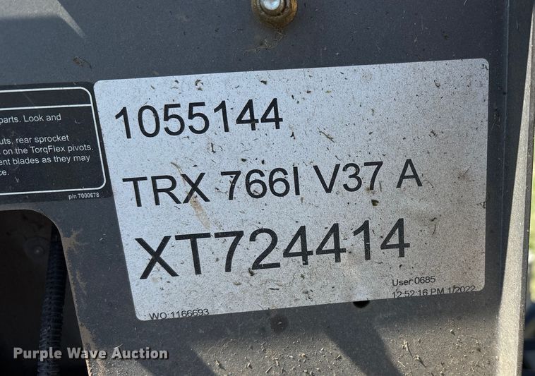 image for item EU4624 Altoz TRX 766i ZTR lawn mower