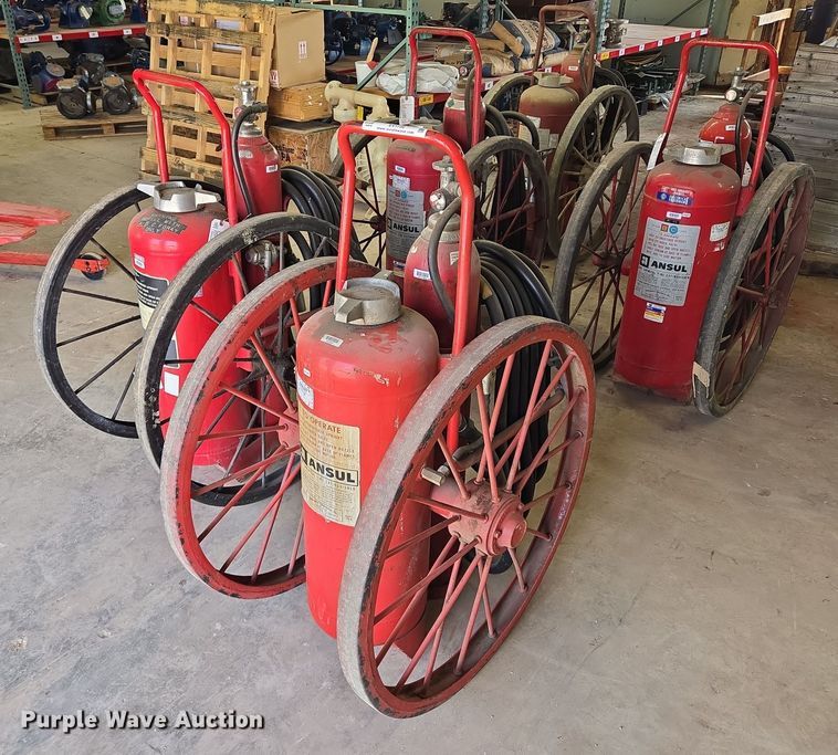 image for item EV1730 (5) Ansul 150 dry chemical fire extinguishers