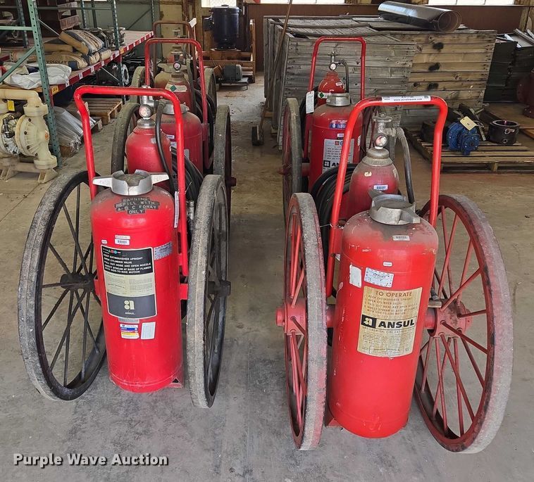 image for item EV1730 (5) Ansul 150 dry chemical fire extinguishers