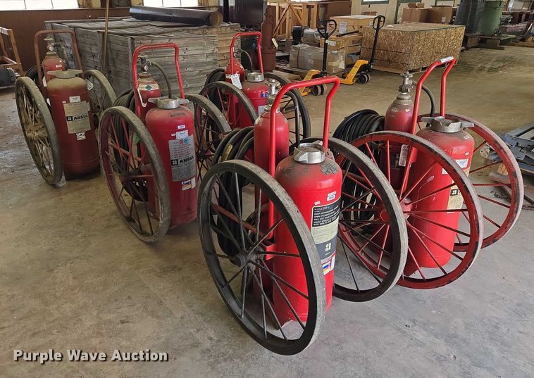 image for item EV1730 (5) Ansul 150 dry chemical fire extinguishers