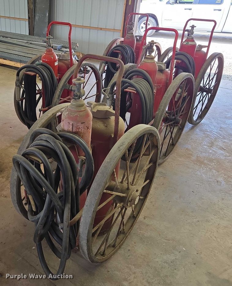 image for item EV1730 (5) Ansul 150 dry chemical fire extinguishers