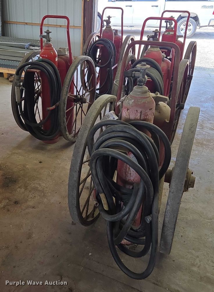 image for item EV1730 (5) Ansul 150 dry chemical fire extinguishers