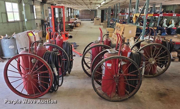 image for item EV1730 (5) Ansul 150 dry chemical fire extinguishers