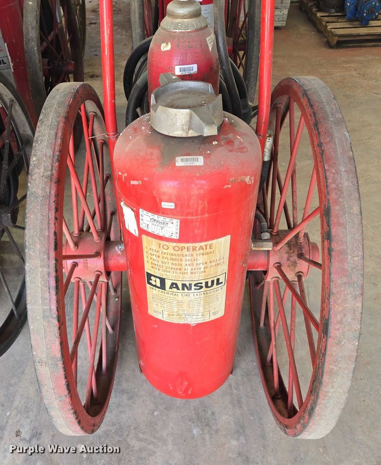 image for item EV1730 (5) Ansul 150 dry chemical fire extinguishers