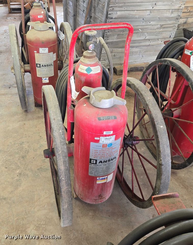 image for item EV1730 (5) Ansul 150 dry chemical fire extinguishers