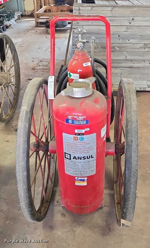 image for item EV1730 (5) Ansul 150 dry chemical fire extinguishers