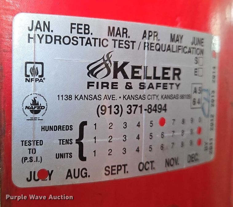 image for item EV1730 (5) Ansul 150 dry chemical fire extinguishers