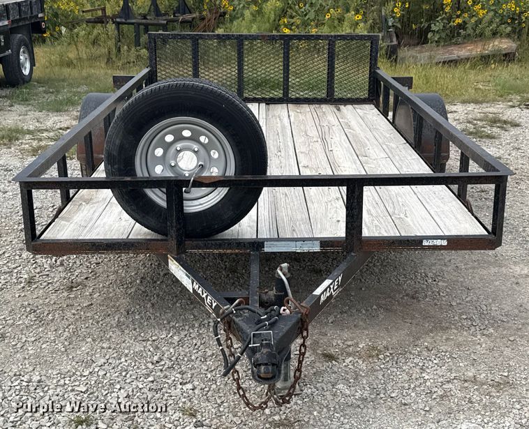 image for item EV1753 2011 Maxey utility trailer