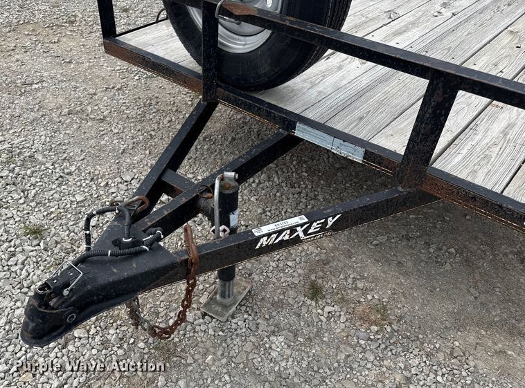 image for item EV1753 2011 Maxey utility trailer