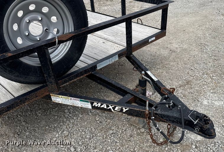 image for item EV1753 2011 Maxey utility trailer