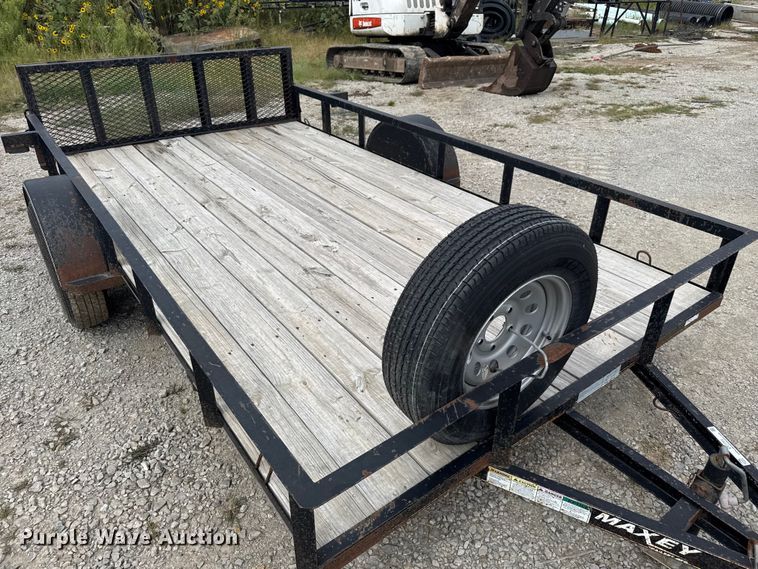 image for item EV1753 2011 Maxey utility trailer
