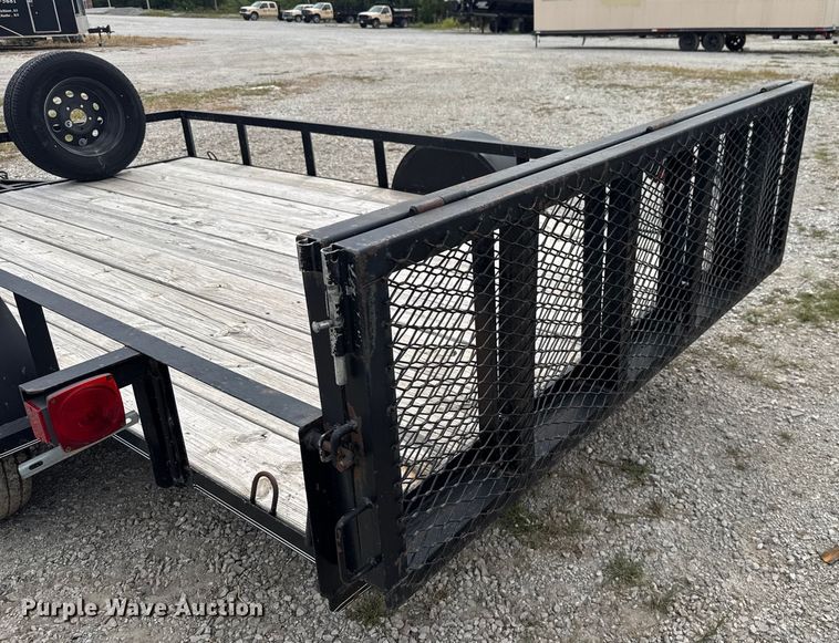 image for item EV1753 2011 Maxey utility trailer