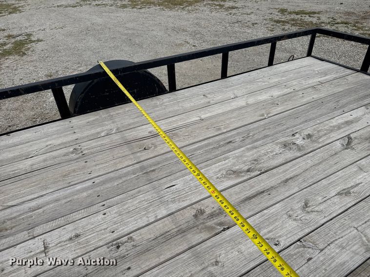 image for item EV1753 2011 Maxey utility trailer