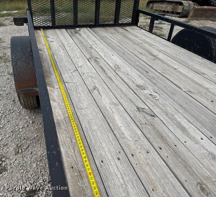 image for item EV1753 2011 Maxey utility trailer