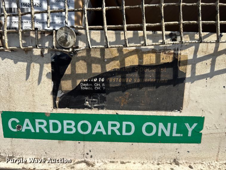 image for item EV1833 Balemaster 1772-A horizontal baler