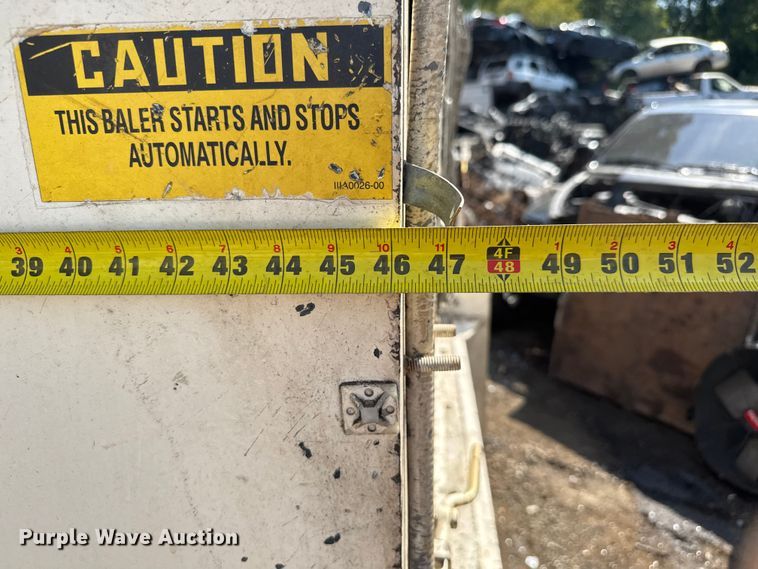 image for item EV1833 Balemaster 1772-A horizontal baler