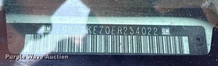 image for item EV1844 2014 GMC Yukon XL SUV