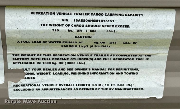 image for item GH9313 2021 StarCraft 172FB Autumn Ridge camper