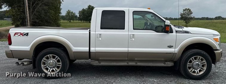 image for item GH9315 2012 Ford F250 Super Duty King Ranch Crew Cab pickup truck