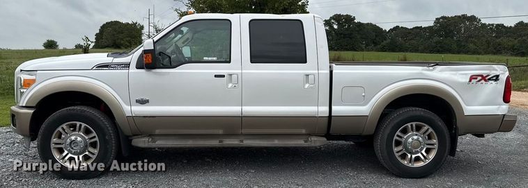 image for item GH9315 2012 Ford F250 Super Duty King Ranch Crew Cab pickup truck