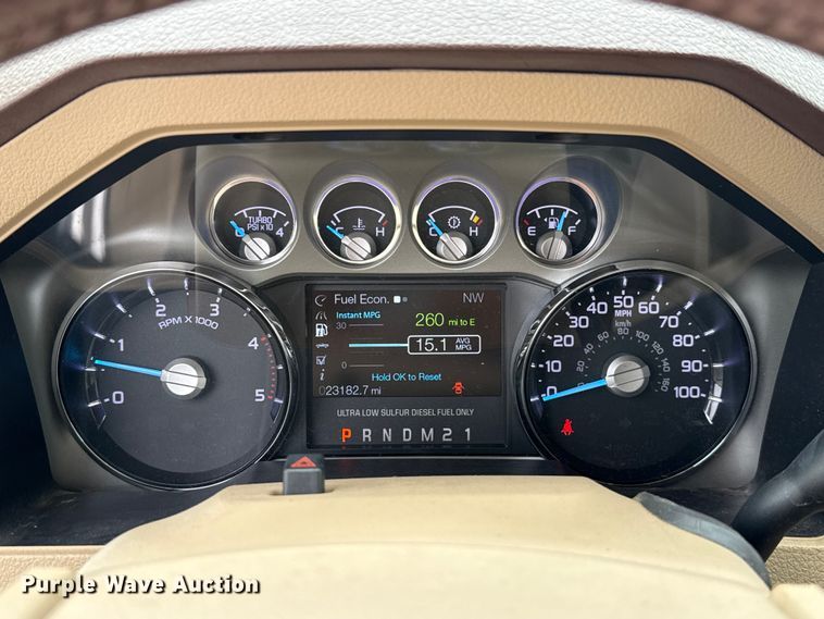 image for item GH9315 2012 Ford F250 Super Duty King Ranch Crew Cab pickup truck