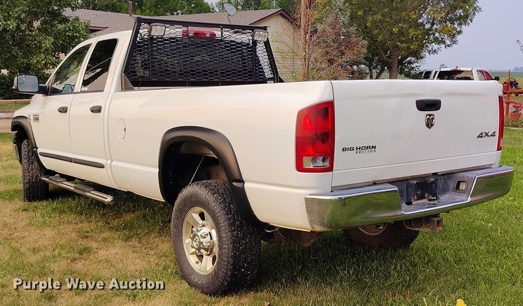 image for item IP9703 2007 Dodge Ram 2500 Big Horn Quad Cab pickup truck