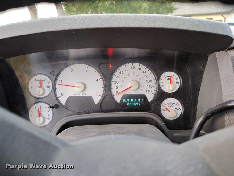 image for item IP9703 2007 Dodge Ram 2500 Big Horn Quad Cab pickup truck