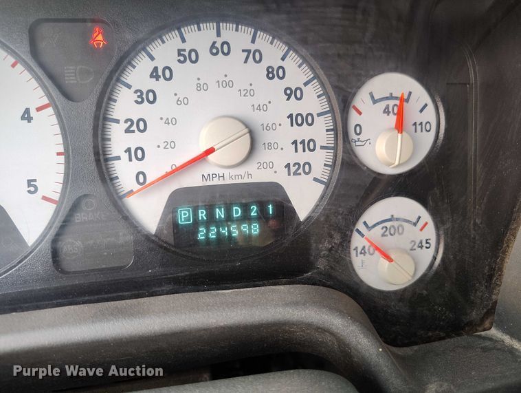 image for item IP9703 2007 Dodge Ram 2500 Big Horn Quad Cab pickup truck