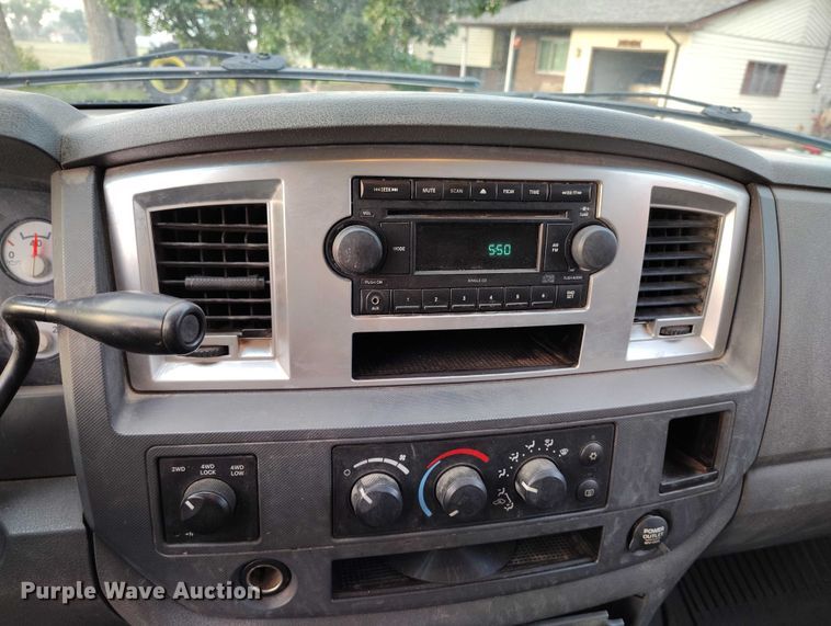 image for item IP9703 2007 Dodge Ram 2500 Big Horn Quad Cab pickup truck