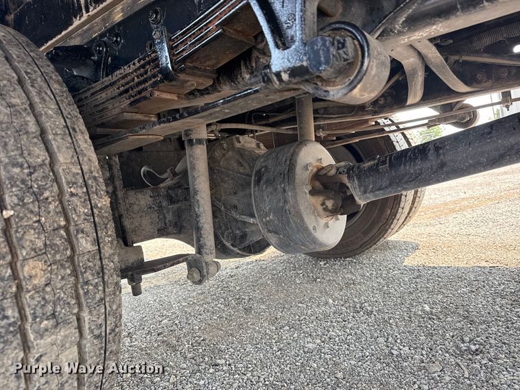 image for item NU9592 2022 Chevrolet Silverado 5500HD Crew Cab flatbed truck