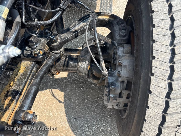 image for item NU9592 2022 Chevrolet Silverado 5500HD Crew Cab flatbed truck