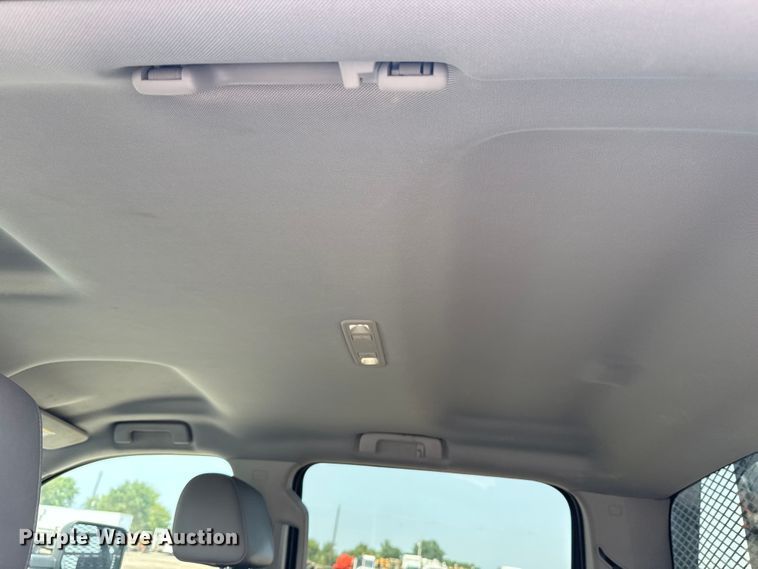 image for item NU9592 2022 Chevrolet Silverado 5500HD Crew Cab flatbed truck