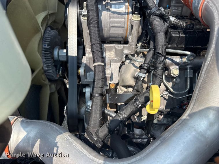 image for item NU9592 2022 Chevrolet Silverado 5500HD Crew Cab flatbed truck