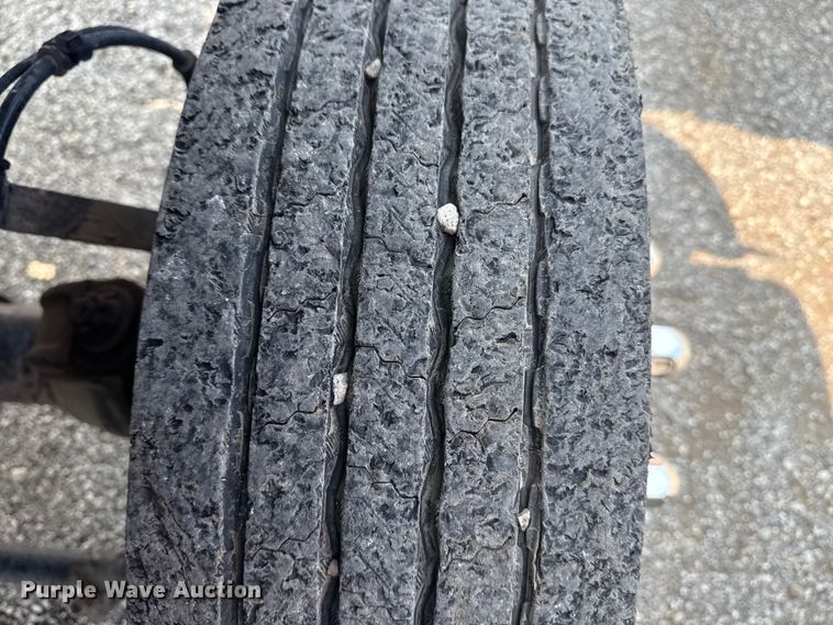 image for item NU9592 2022 Chevrolet Silverado 5500HD Crew Cab flatbed truck