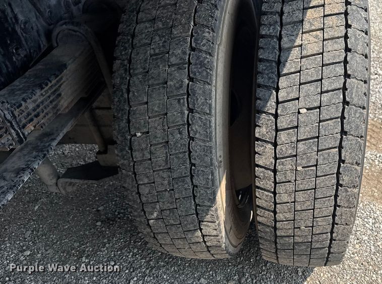 image for item NU9592 2022 Chevrolet Silverado 5500HD Crew Cab flatbed truck