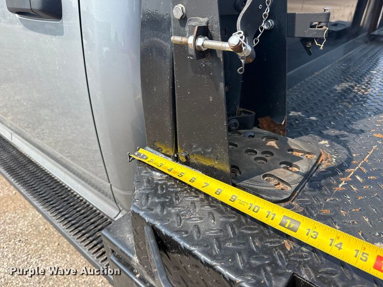 image for item NU9594 2022 RAM 5500 Crew Cab flatbed truck