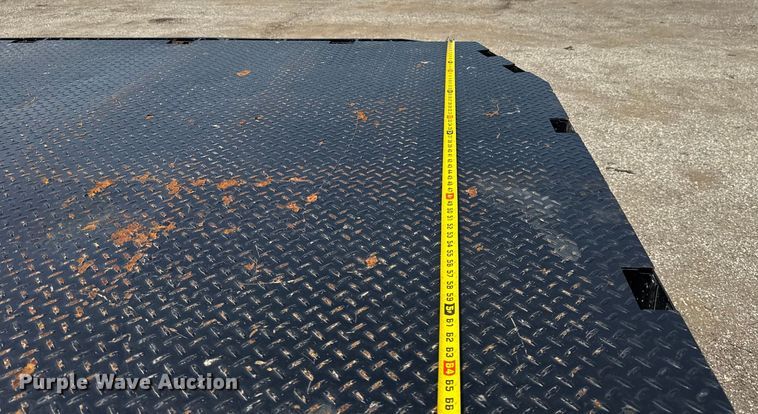 image for item NU9594 2022 RAM 5500 Crew Cab flatbed truck