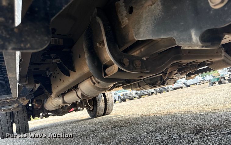 image for item NU9594 2022 RAM 5500 Crew Cab flatbed truck