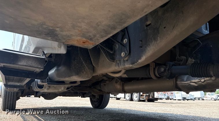 image for item NU9594 2022 RAM 5500 Crew Cab flatbed truck